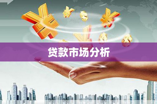 宣威贷款市场分析