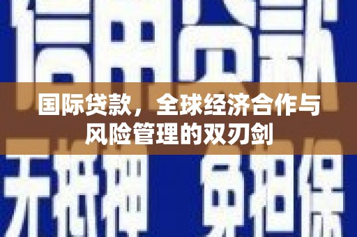 宣威国际贷款，全球经济合作与风险管理的双刃剑