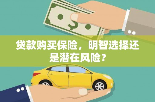 宣威贷款购买保险，明智选择还是潜在风险？