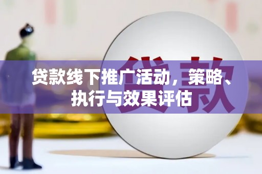 宣威贷款线下推广活动，策略、执行与效果评估