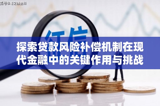 宣威探索贷款风险补偿机制在现代金融中的关键作用与挑战