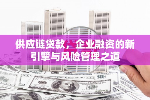 宣威供应链贷款，企业融资的新引擎与风险管理之道