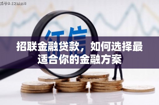 宣威招联金融贷款，如何选择最适合你的金融方案