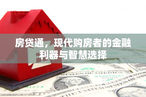 宣威房贷通，现代购房者的金融利器与智慧选择