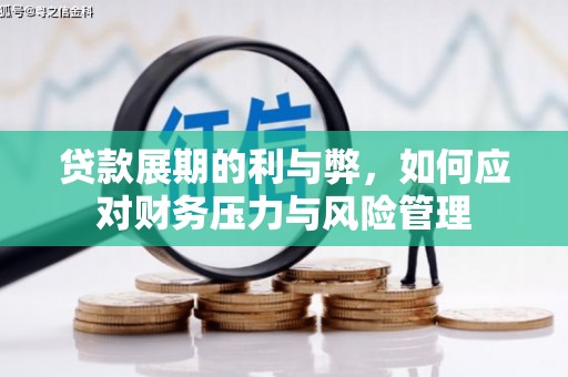宣威贷款展期的利与弊，如何应对财务压力与风险管理