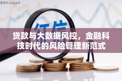 宣威贷款与大数据风控，金融科技时代的风险管理新范式