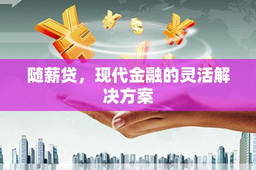 宣威随薪贷，现代金融的灵活解决方案