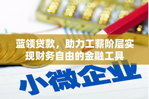 宣威蓝领贷款，助力工薪阶层实现财务自由的金融工具