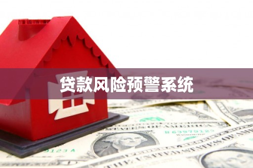 宣威贷款风险预警系统