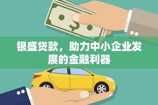 宣威银盛贷款，助力中小企业发展的金融利器