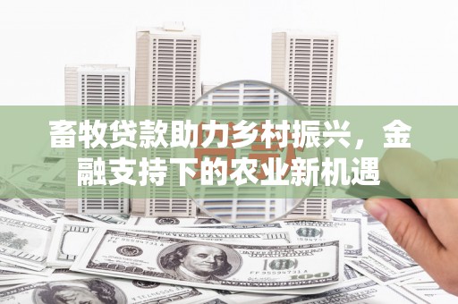 宣威畜牧贷款助力乡村振兴，金融支持下的农业新机遇