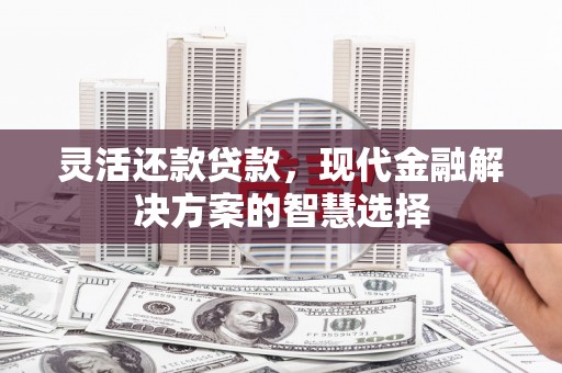宣威灵活还款贷款，现代金融解决方案的智慧选择