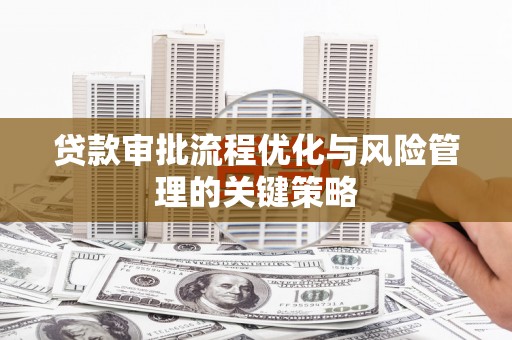 宣威贷款审批流程优化与风险管理的关键策略