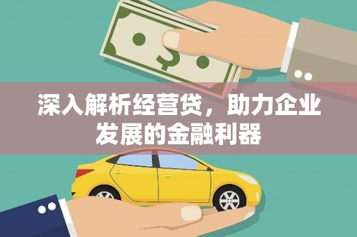 宣威深入解析经营贷，助力企业发展的金融利器