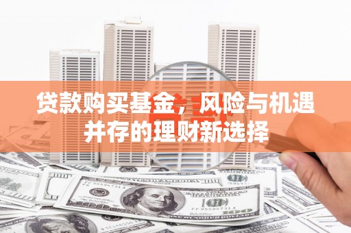 宣威贷款购买基金，风险与机遇并存的理财新选择