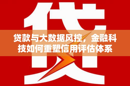宣威贷款与大数据风控，金融科技如何重塑信用评估体系