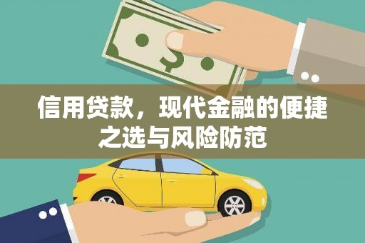 宣威信用贷款，现代金融的便捷之选与风险防范