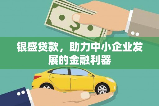 宣威银盛贷款，助力中小企业发展的金融利器