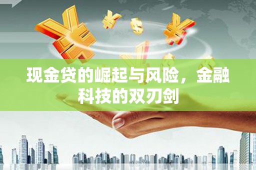 宣威现金贷的崛起与风险，金融科技的双刃剑