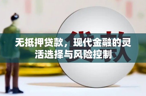 宣威无抵押贷款，现代金融的灵活选择与风险控制