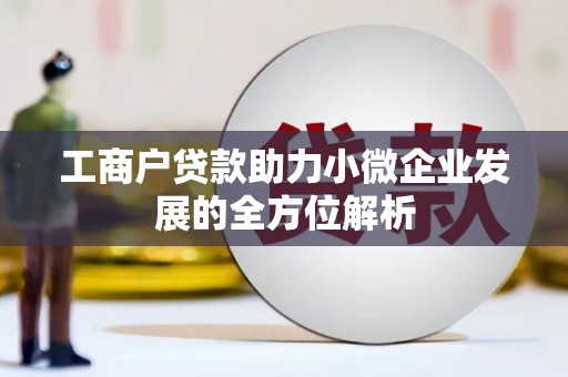 宣威工商户贷款助力小微企业发展的全方位解析