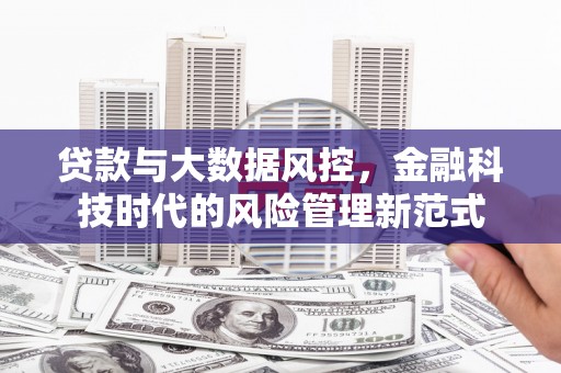 宣威贷款与大数据风控，金融科技时代的风险管理新范式