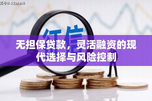 宣威无担保贷款，灵活融资的现代选择与风险控制