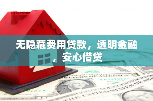 宣威无隐藏费用贷款，透明金融，安心借贷
