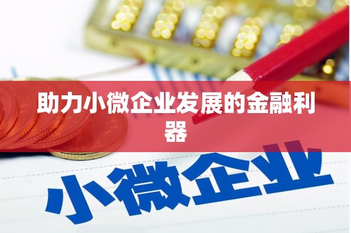 宣威助力小微企业发展的金融利器