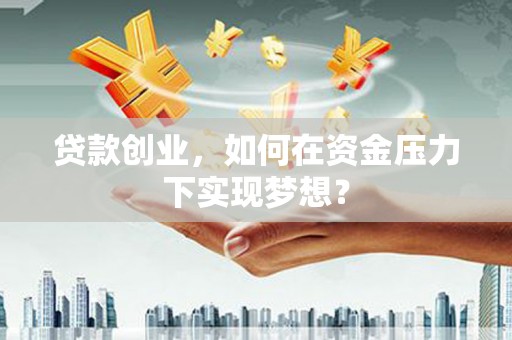 宣威贷款创业，如何在资金压力下实现梦想？