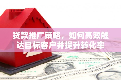 宣威贷款推广策略，如何高效触达目标客户并提升转化率