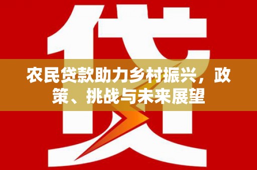 宣威农民贷款助力乡村振兴，政策、挑战与未来展望
