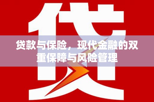 宣威贷款与保险，现代金融的双重保障与风险管理