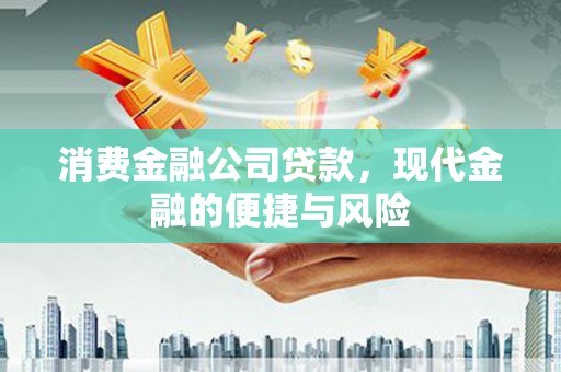 宣威消费金融公司贷款，现代金融的便捷与风险