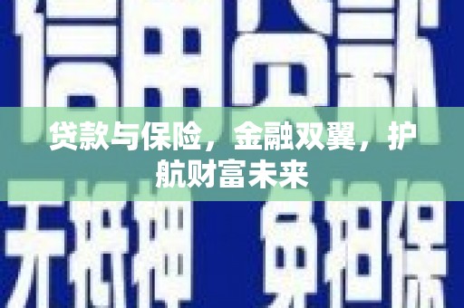 宣威贷款与保险，金融双翼，护航财富未来