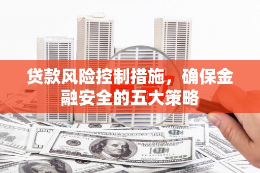 宣威贷款风险控制措施，确保金融安全的五大策略