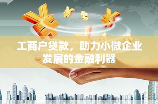 宣威工商户贷款，助力小微企业发展的金融利器