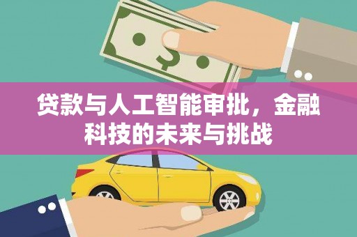 宣威贷款与人工智能审批，金融科技的未来与挑战