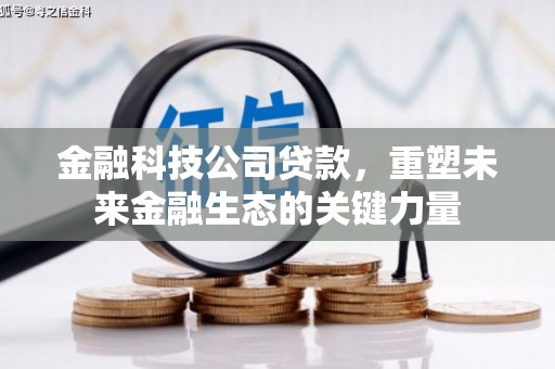 宣威金融科技公司贷款，重塑未来金融生态的关键力量