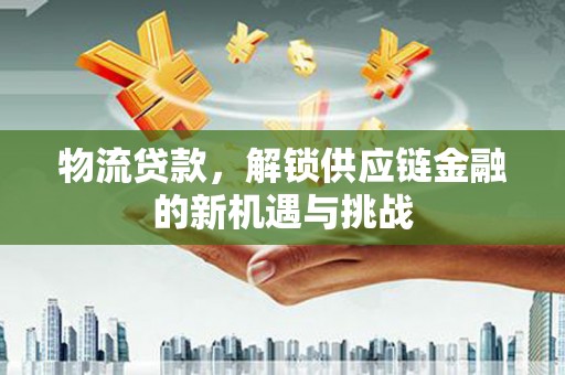宣威物流贷款，解锁供应链金融的新机遇与挑战