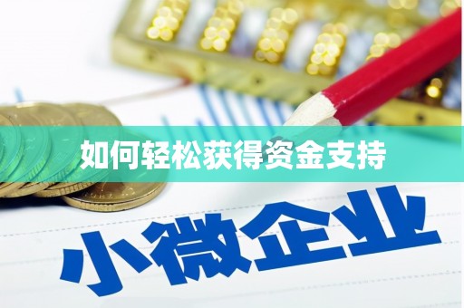 宣威如何轻松获得资金支持