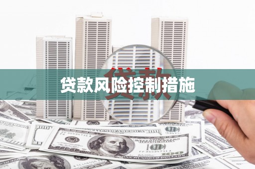 宣威贷款风险控制措施