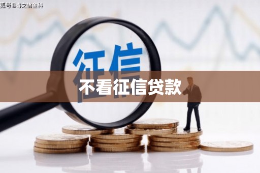 宣威不看征信贷款