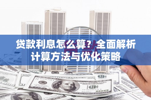 宣威贷款利息怎么算？全面解析计算方法与优化策略